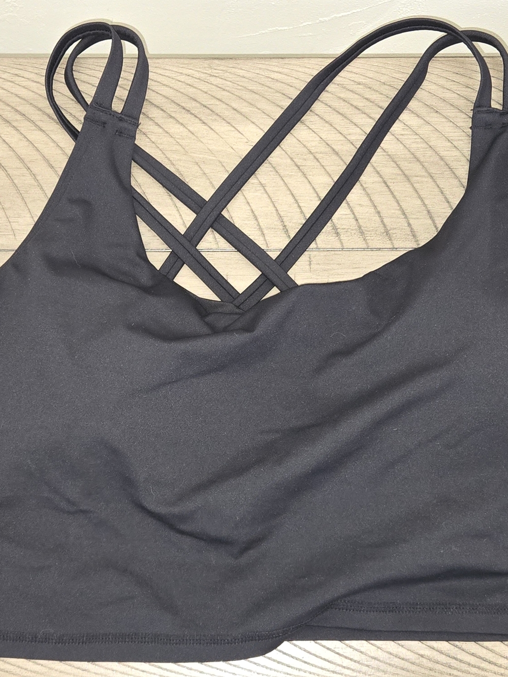 Maurices Black Crisscross Sports Bralette